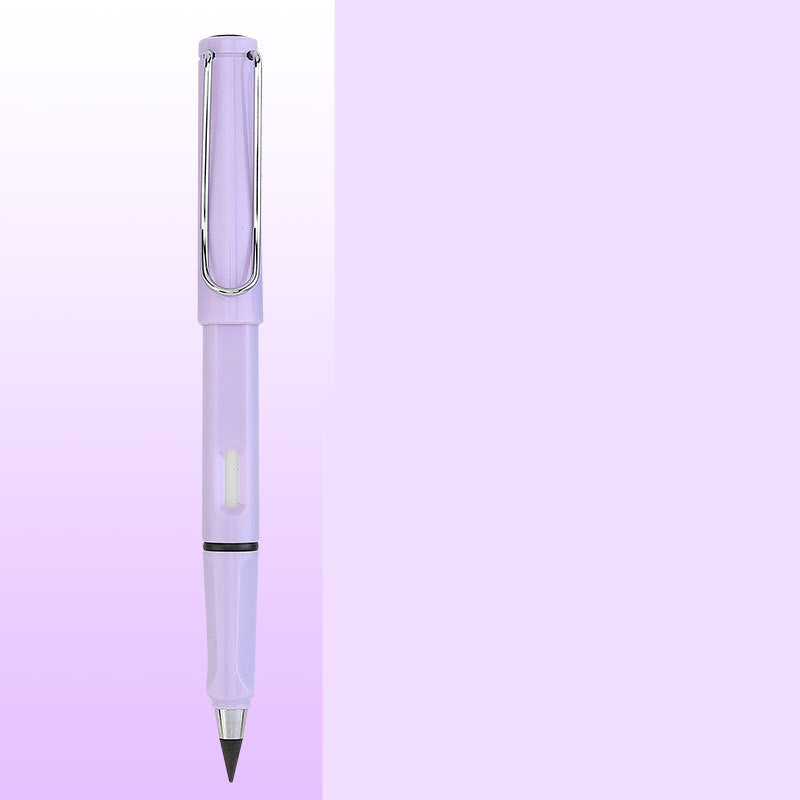 Pencil Writing Keeps Free From Sharpening Primary School Students HB Can't Finish Writing