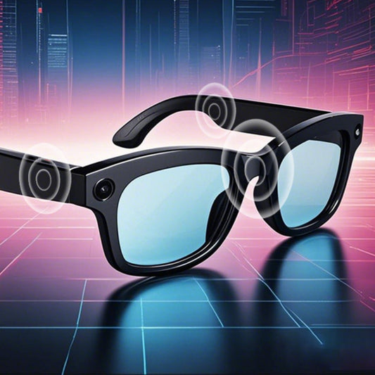 نظارات ذكية M01Pro بدقة 8 ملايين بكسل، مزودة بتقنية الذكاء الاصطناعي للصور، والترجمة، والتعرف على الصور، والدردشة، والمكالمات، والموسيقى، وتقنية بلوتوث.