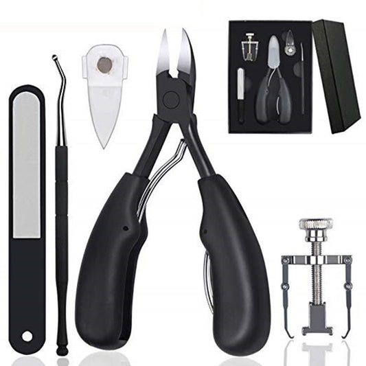 Stainless Steel Nail Scissors Corrector Occult Pliers Set