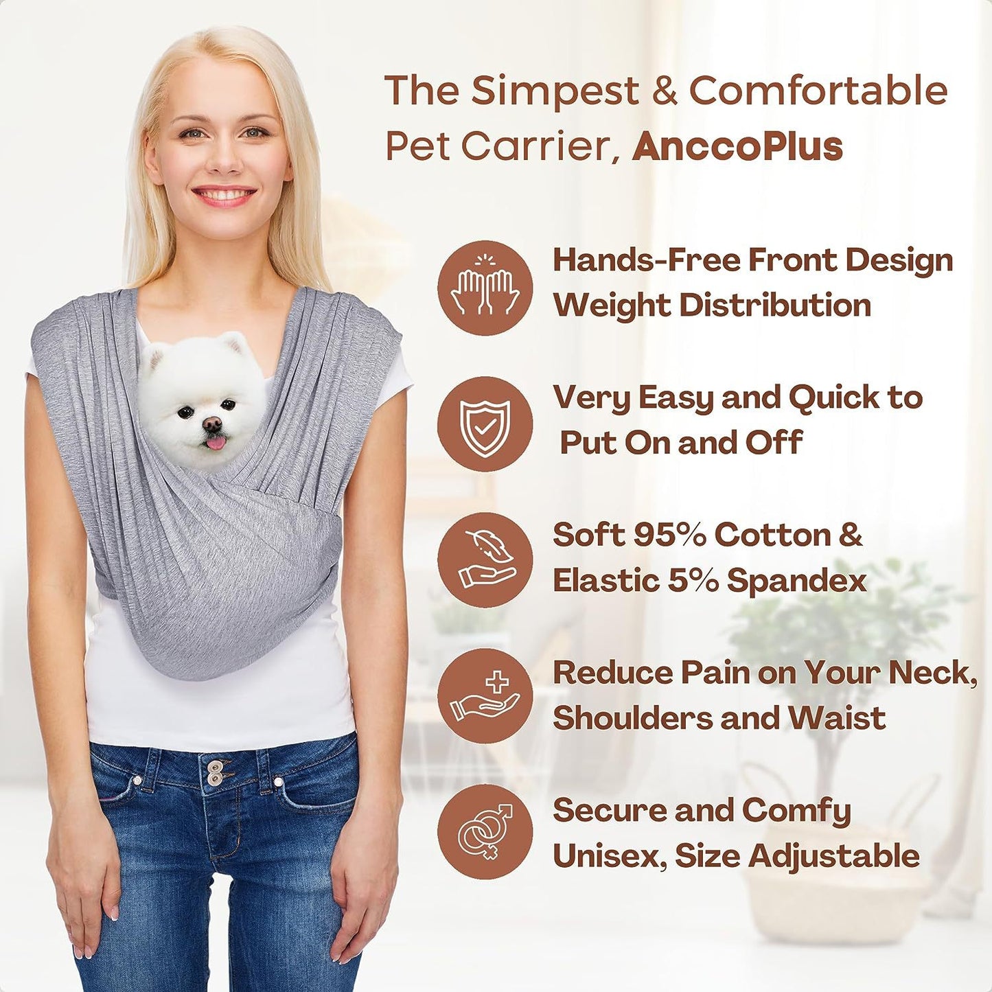 PET Cloth With Bag Breathable Comfortable Dogs And Cats Travel Bag