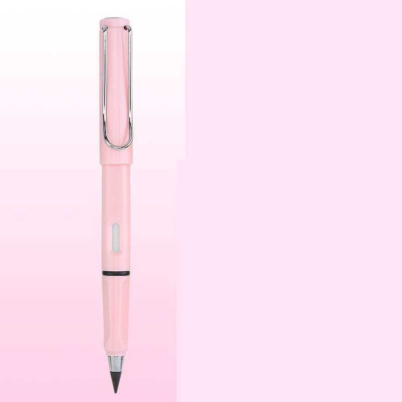 Pencil Writing Keeps Free From Sharpening Primary School Students HB Can't Finish Writing