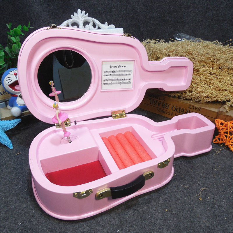 Spin Dancing Girl Jewelry Music Box