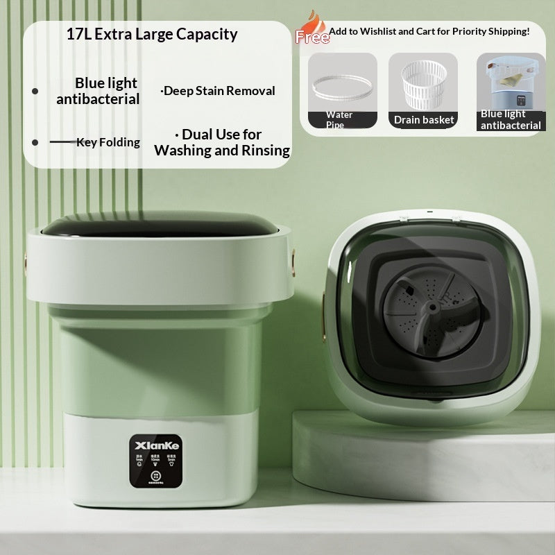 Mini Foldable Home-use Portable Sterilizing Small Washing Machine