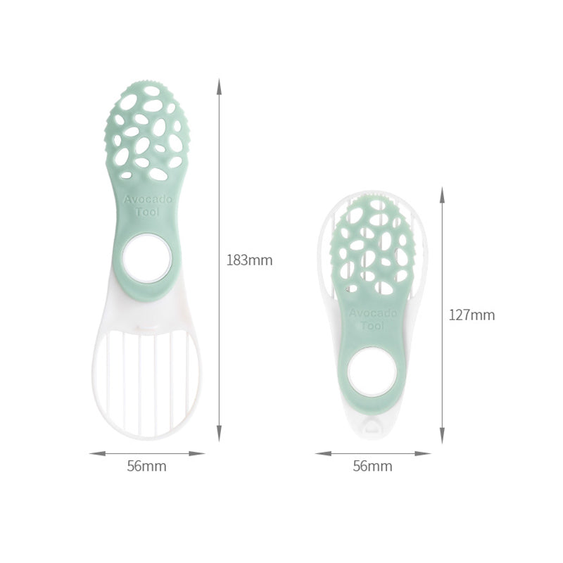 Avocado Corer Butter Fruit Peeler Cutter Pulp Separator Plastic Knife Avocado Slicer Kitchen Gadgets Vegetable Tools