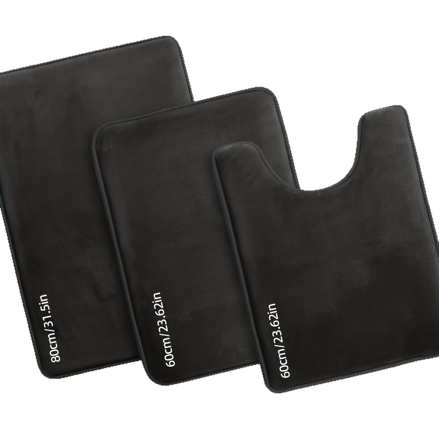 Three-piece Toilet Set Bathroom Mats