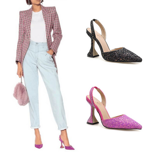 Ladies low cut high heels