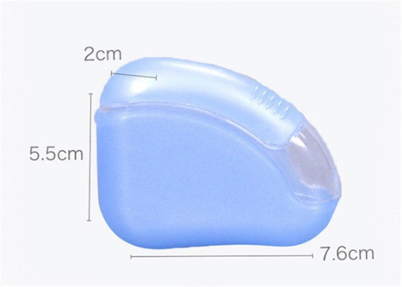Pill Box Organizer 2 Compartments Moisture Proof Dust Proof Portable Vitamin Container For Purse Pocket