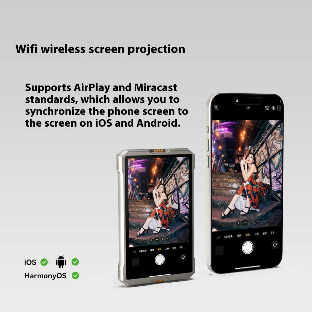 Display Screen Image Mobile Phone Wireless Magnetic Screen Rear Selfie
