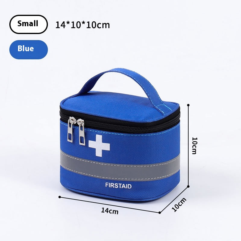 Portable First Aid Kits Family Pack Large Travel Medicine Medicine Storage Box Small