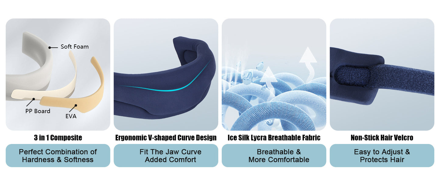 Cervical Spine-Relaxing Sleep Neck Support Brace