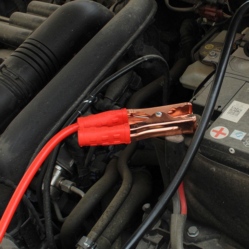 1.8 M 500A Car Battery Jump Cable Booster Cable Line Emergency Jump Starter Leads Van SUV Double-ended With Clamps Clips