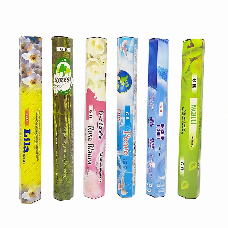 Y Original Indian Incense 20 Sticks Meditation Palo Santo White Sage Incense Room Toilet Deodorization Air Fresh Aromatherapy