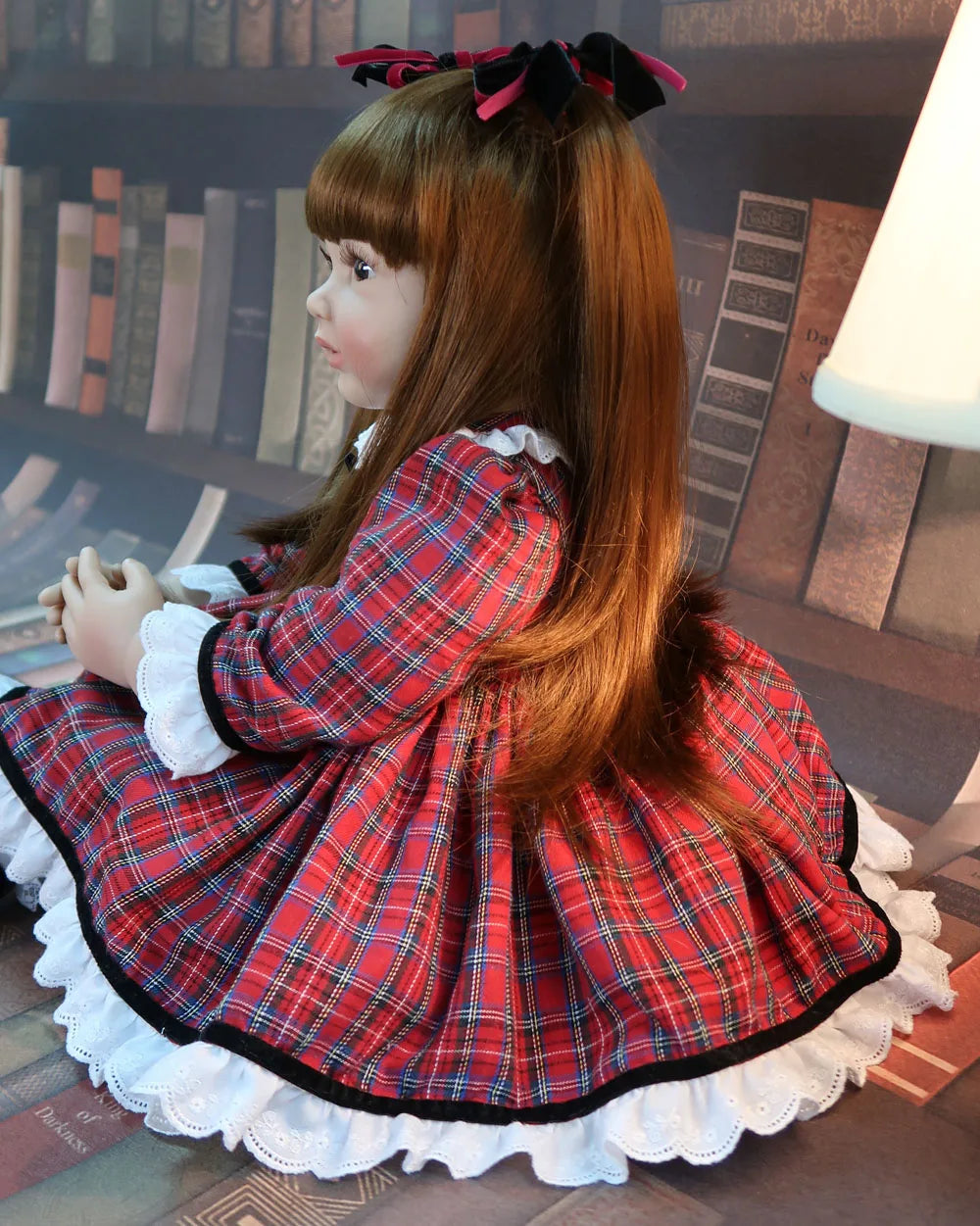 high quality 60cm big size reborn toddler princess Silicone vinyl adorable Lifelike Baby Bonecas girl bebe doll reborn menina