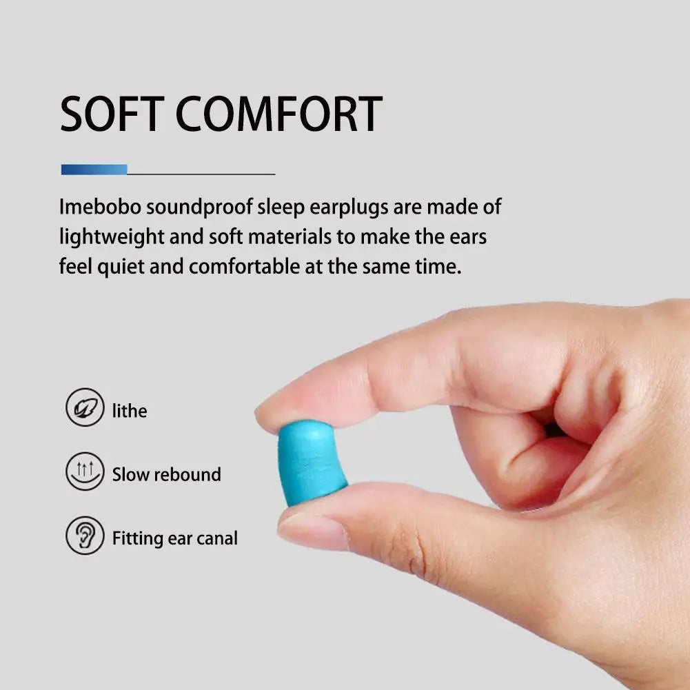 Capsule Ear Plugs Soundproof Earplugs Earplugs For Sleep Special Mute Soft Slow Rebound Anti-Noise Protection Ear Plug