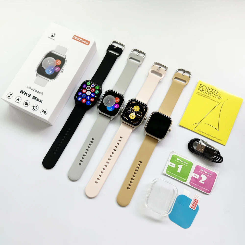 New Style Smart Watch WK9 Max Big Inch Smartwatch Fitness tracker Smart Watch Waterproof for Man Women