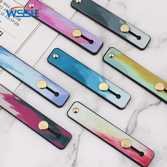 Mobile Phone Bracket Portable Finger Strap Phone Case Stand Finger Ring Grip Holder for Cell Phone Stand for IPhone 12 13 Xiaomi