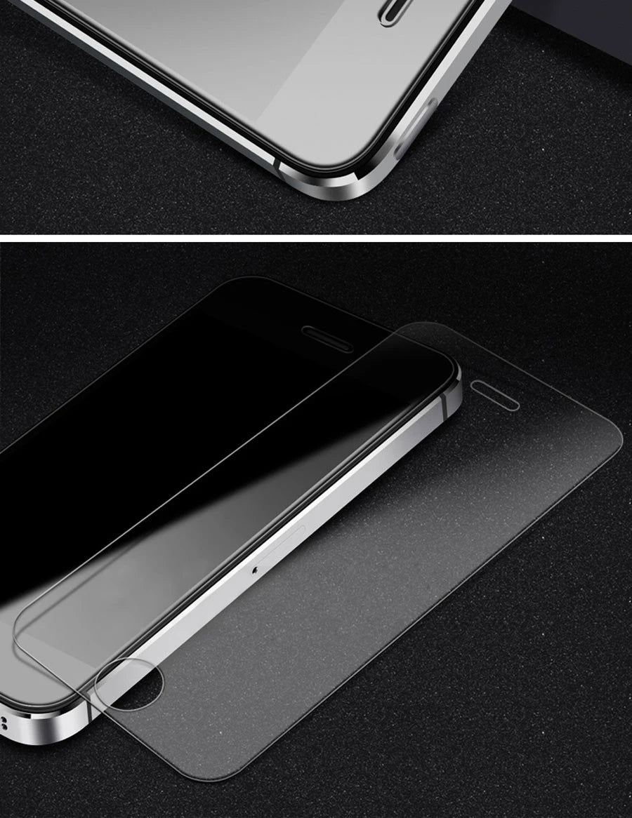 Tempered Glass For iPhone 11 12 13Pro X XR XS Max Screen Protector For iPhone 5 5S SE 6 6s 7 8 Plus Safety Protective Glass Film