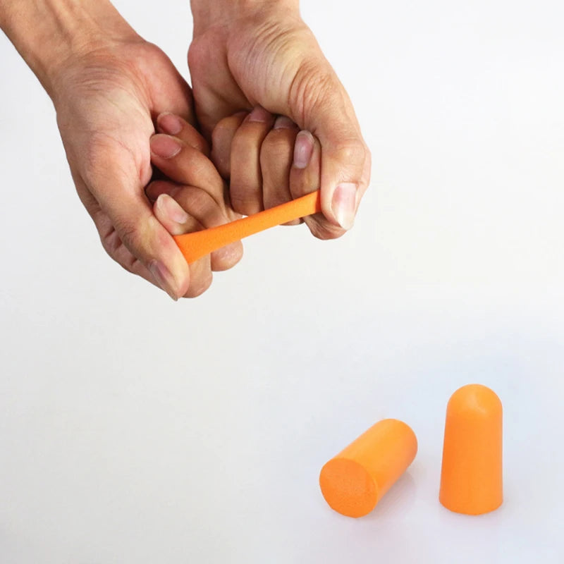 Earplugs Noise Reduction Sleep Foam Plug Canceling Music Anti Reusable For Snoring Earplug Sound Insulation Sleeping Ear Plugs