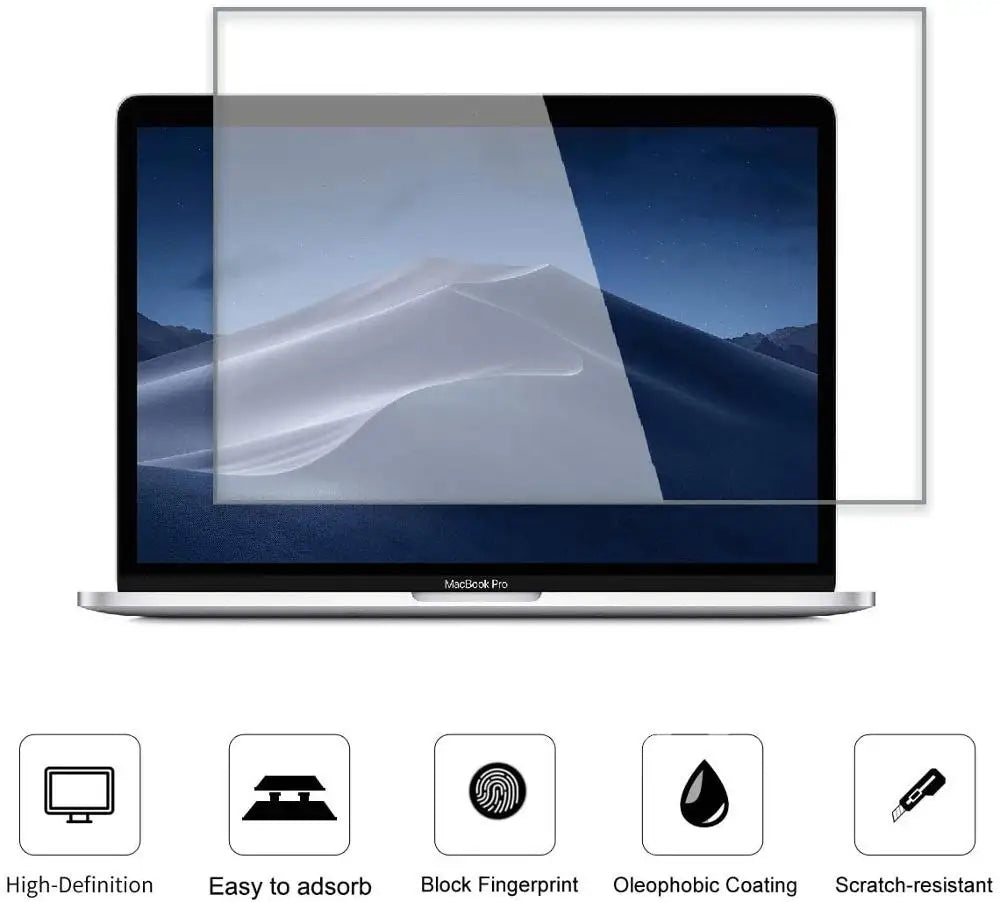 Матовая защитная пленка для экрана MacBook Air 15 A2941 13.6 M2 A2681 Pro 13 14 16 M1 chip A2338, пластиковая пленка-наклейка A2337