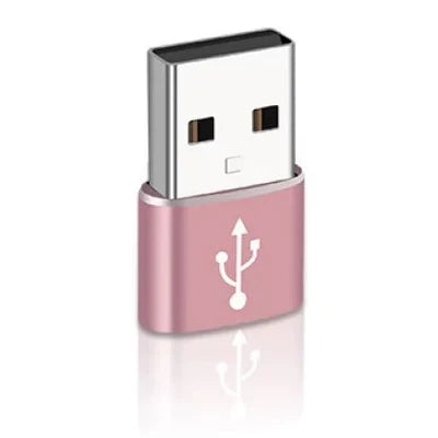USB To Type C Converter Adapter USB 3.0 Adapter Plug Portable Mini Computer Phone Adapter Mobile Phone Converters Charging
