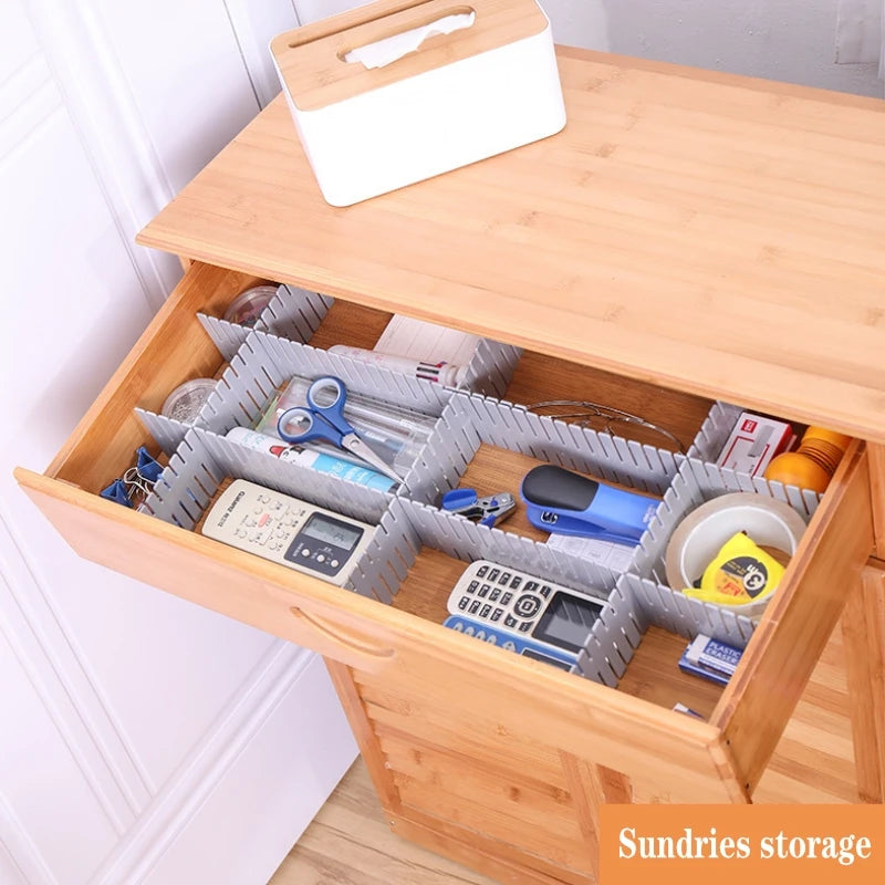 Drawer Organizer Divider Adjustable Household Storage cabinet Combination Partition Underwear Socks Sundries cajones escritorio