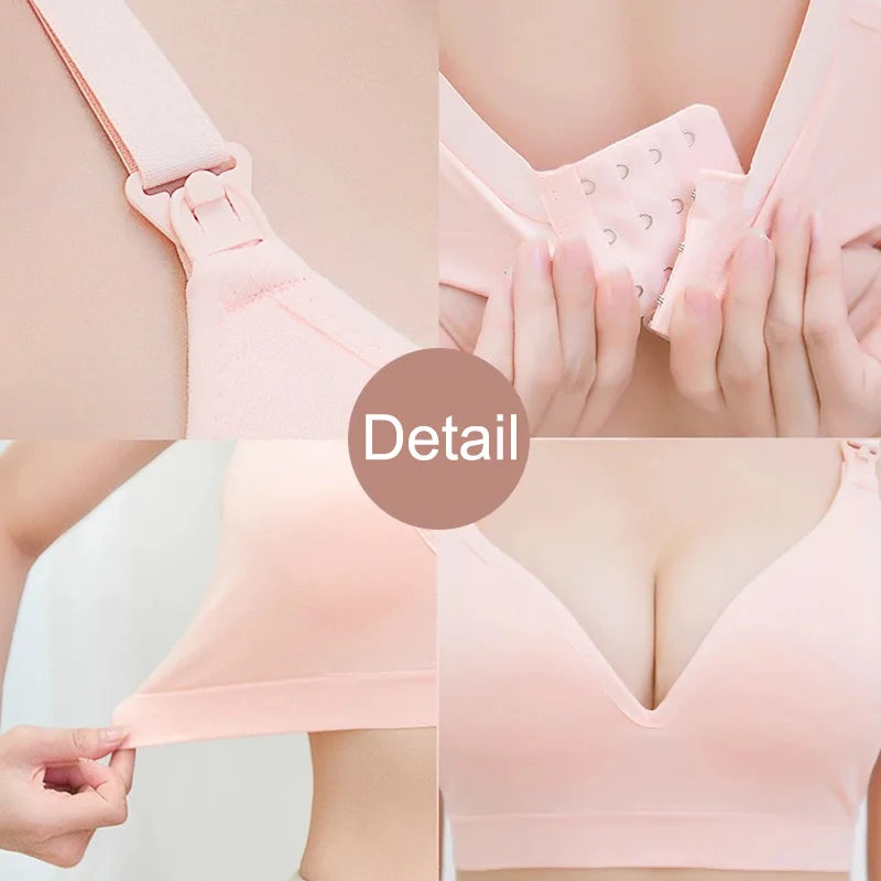 Women Push Up Bras Lift Up Prevent Sagging Underwear Prevent Sagging Bralette Comfortable Sleep Bra Upper Support Sling Adjustab