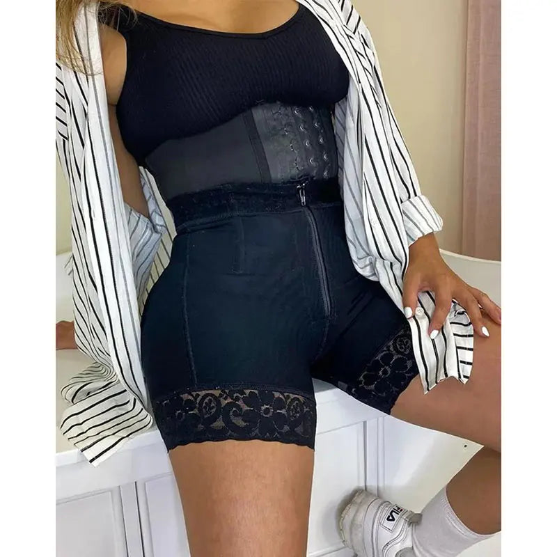 Tummy Control Booty Lifting Shorts High Compression Fajas Shapewear for Women Fajas Colombianas Butt Lifter Bodysuit