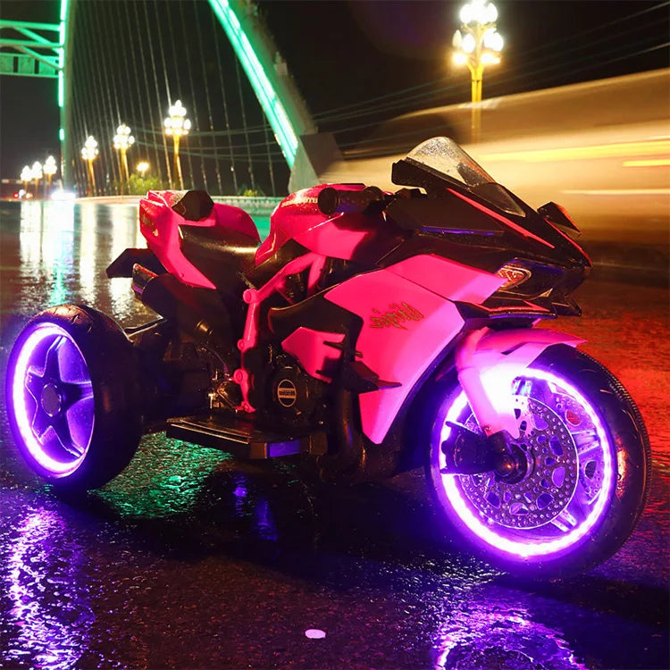 JXB Holiday Gift 2023 New Lovely Design Rechargeable Baby Kids Electric Motorcycle 3 Wheel
