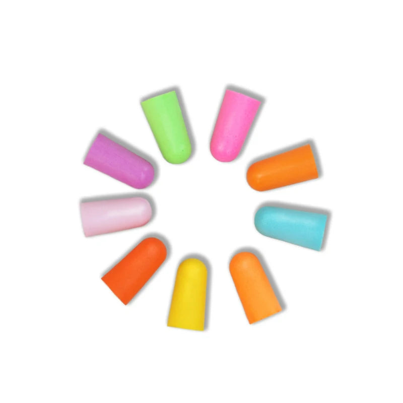 Earplugs Noise Reduction Sleep Foam Plug Canceling Music Anti Reusable For Snoring Earplug Sound Insulation Sleeping Ear Plugs