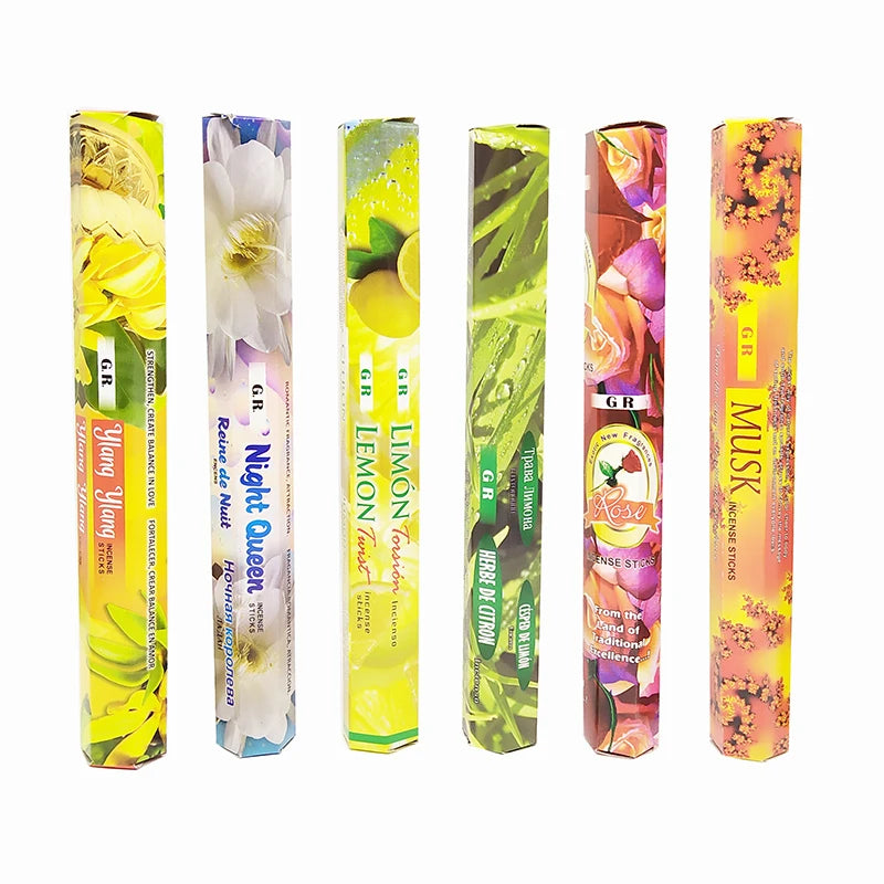 Y Original Indian Incense 20 Sticks Meditation Palo Santo White Sage Incense Room Toilet Deodorization Air Fresh Aromatherapy