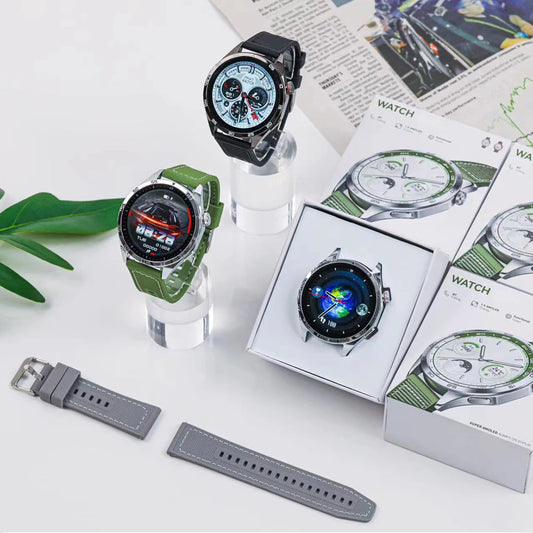 2024 Hot Selling Watch 4 Round Smartwatch Fitness Tracker Wrist Smart Watch Waterproof for Man Women