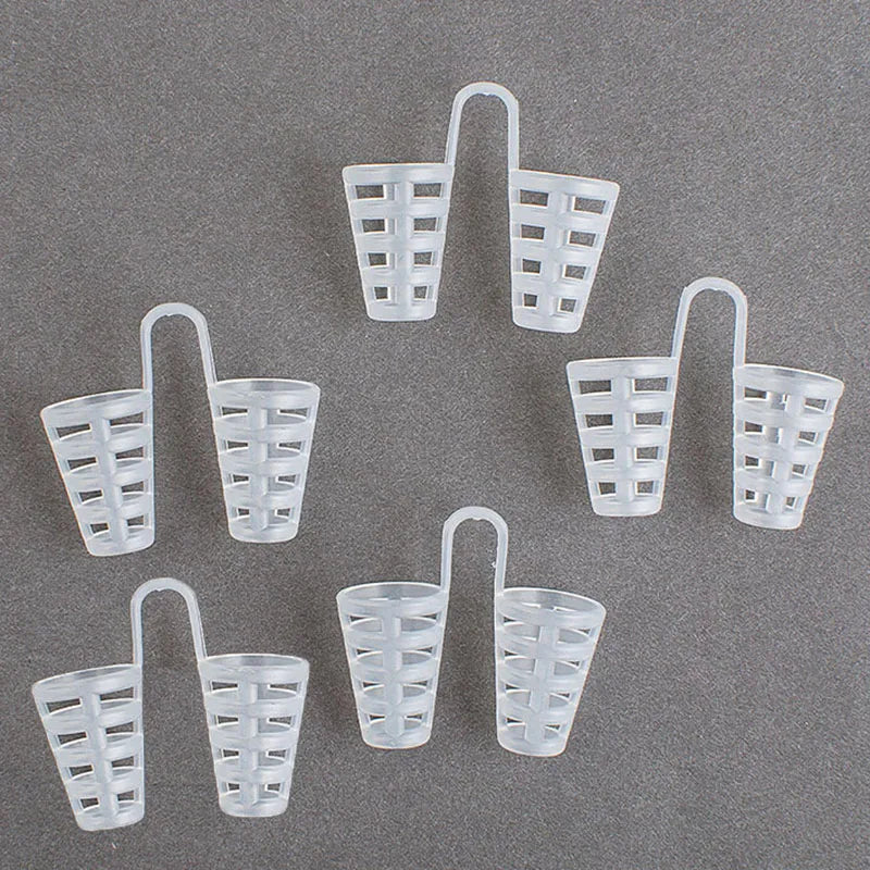 5Pcs/set Anti Snore Apnea Nose Clip Anti-Snoring Breathe Aid Stop Snore Device Sleeping Aid Equipment Stop Snoring