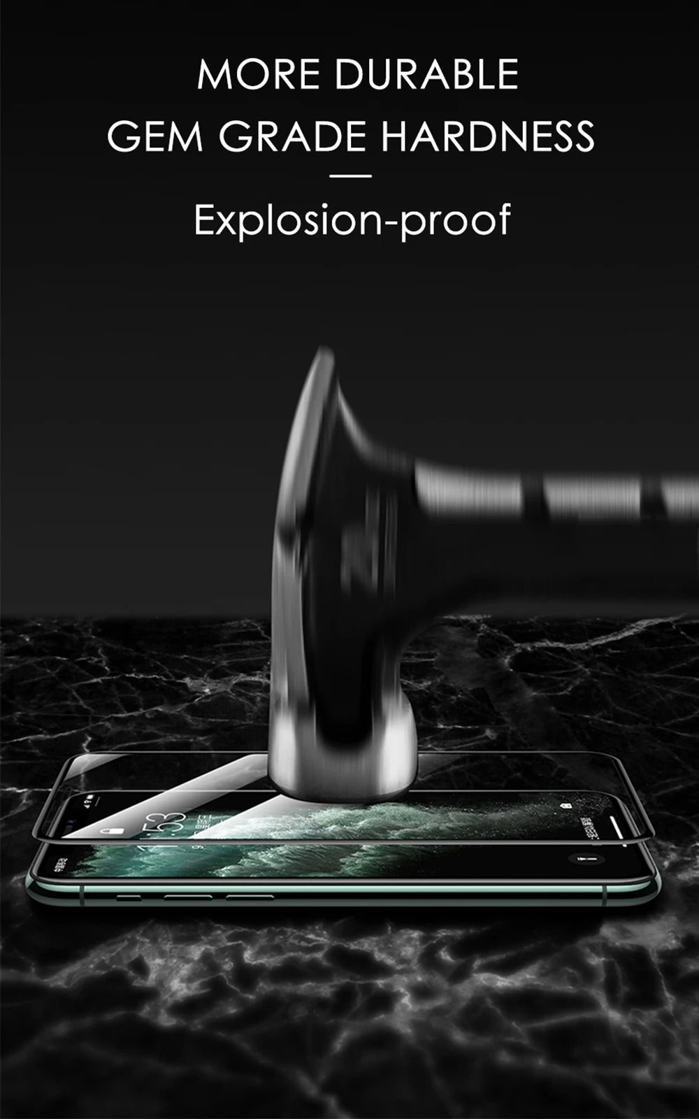 Protective Tempered Glass On For iPhone 17 16 15 14 13 12 Mini 11 Pro XS Max XR X 8 7 Plus SE 2022 2020 Screen Protector Glass