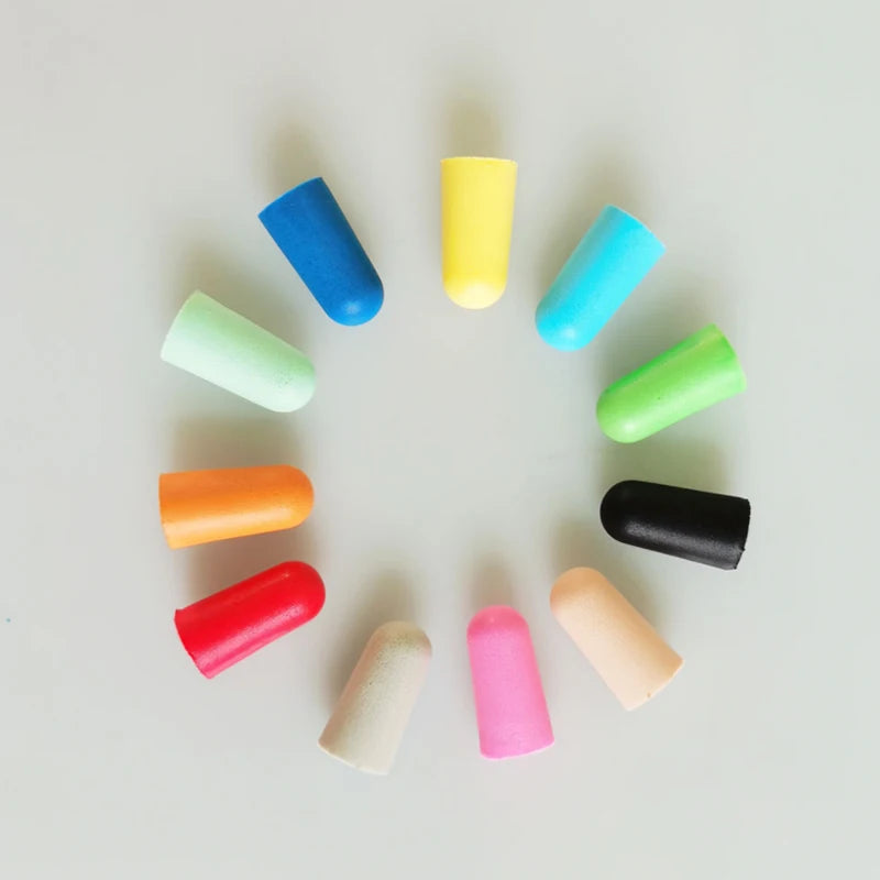 Earplugs Noise Reduction Sleep Foam Plug Canceling Music Anti Reusable For Snoring Earplug Sound Insulation Sleeping Ear Plugs