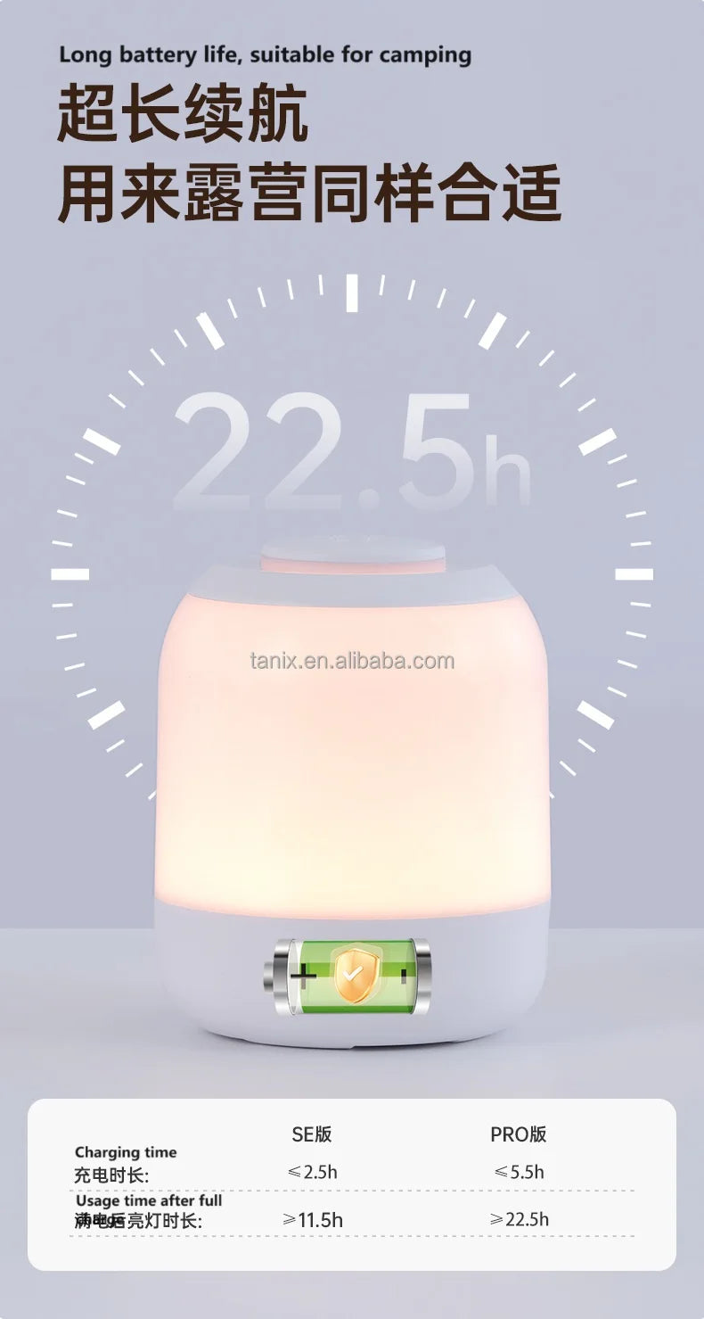 Creative Baby Kids Adults Gift Bedroom Bedside Table Night Lamp Touch Control Rechargeable LED Night Light