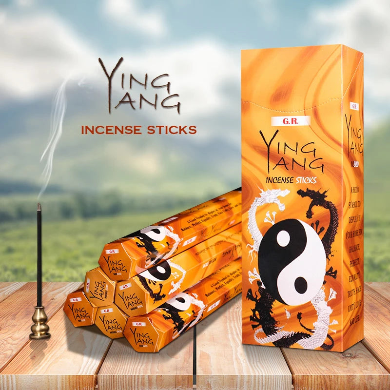 Y Original Indian Incense 20 Sticks Meditation Palo Santo White Sage Incense Room Toilet Deodorization Air Fresh Aromatherapy