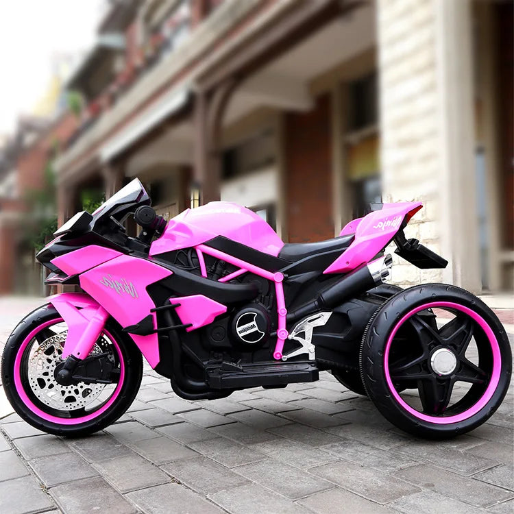 JXB Holiday Gift 2023 New Lovely Design Rechargeable Baby Kids Electric Motorcycle 3 Wheel