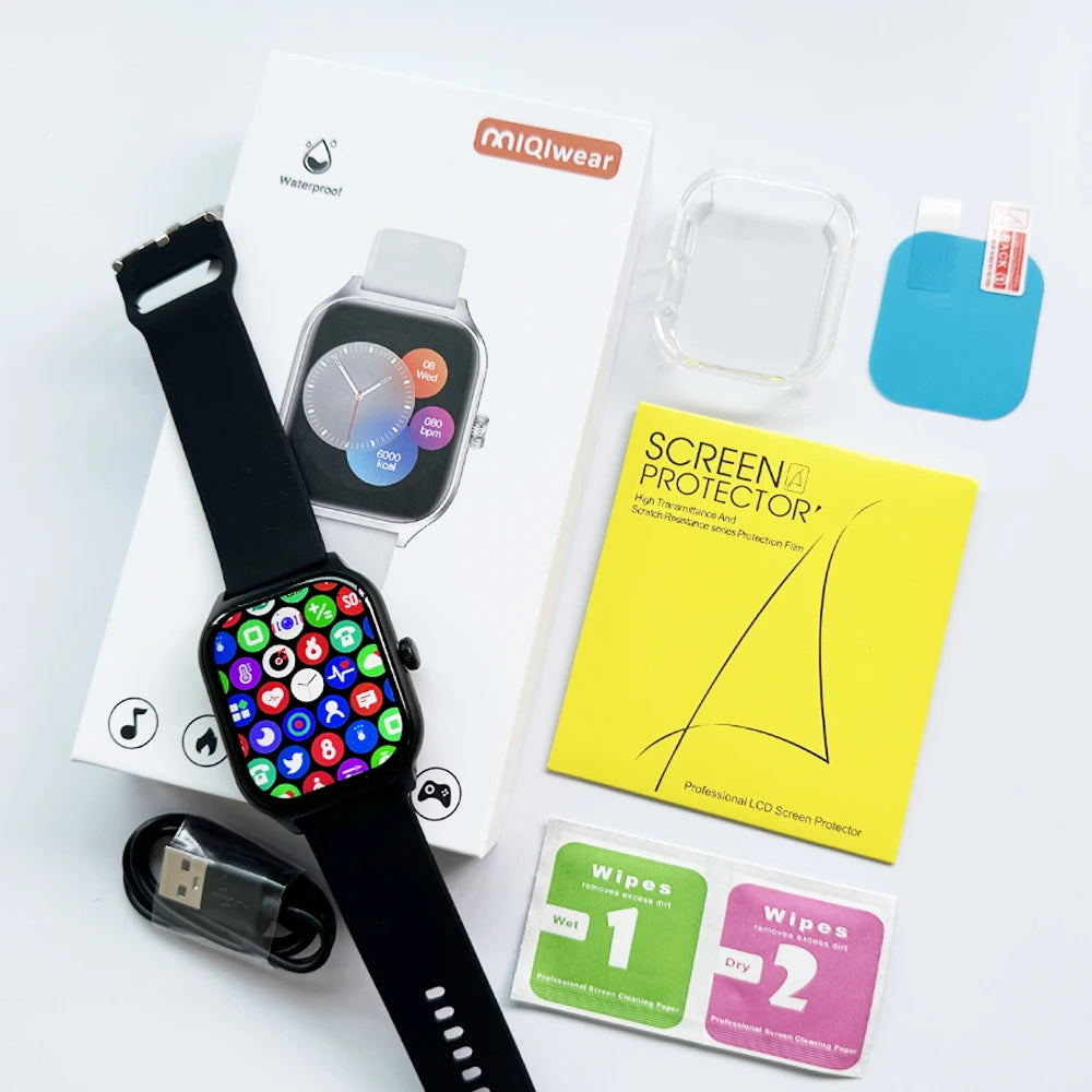 New Style Smart Watch WK9 Max Big Inch Smartwatch Fitness tracker Smart Watch Waterproof for Man Women