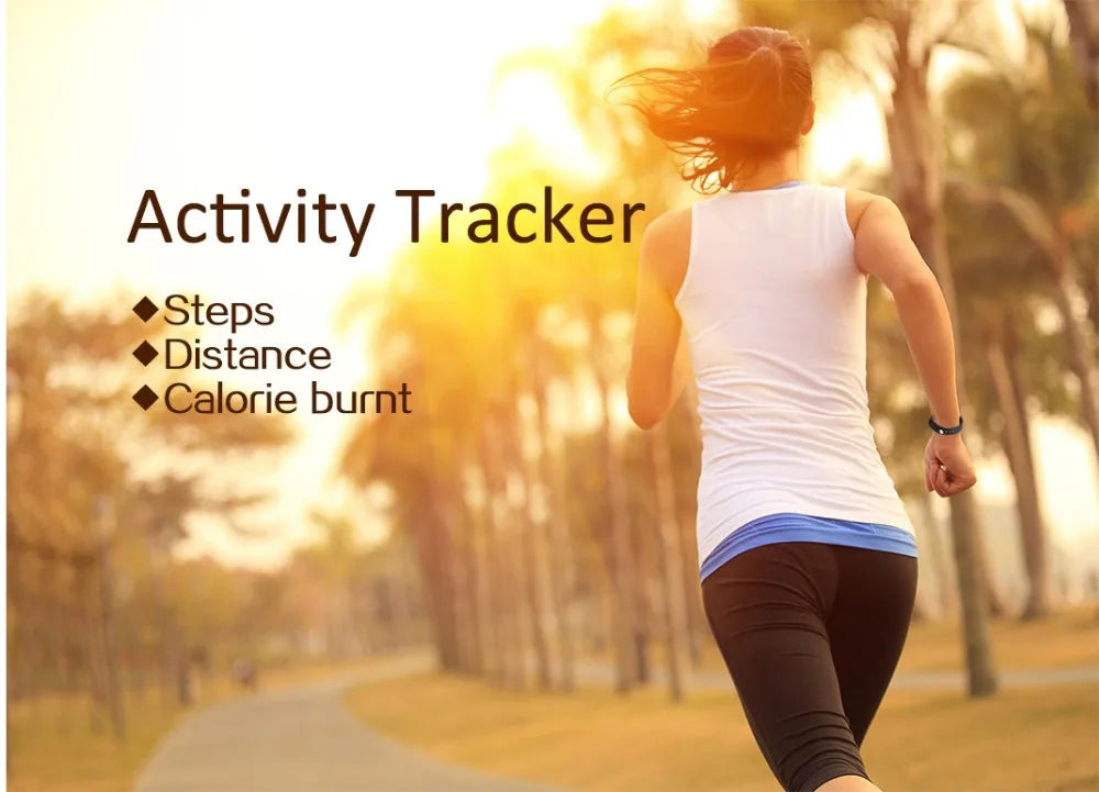 W5Sv Smart Bracelet Vibration Alarm Clock Reminder Sleep Monitoring 24 Hours Pedometer Rechargeable Bracelet