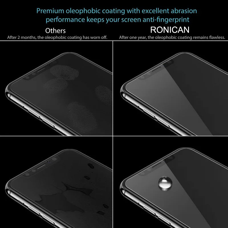 Tempered Glass For iPhone  11 12 Pro X XS MAX XR Screen Protector Protective Film For iPhone 6 6S 7 8Plus 5 5S SE 2020 12 mini