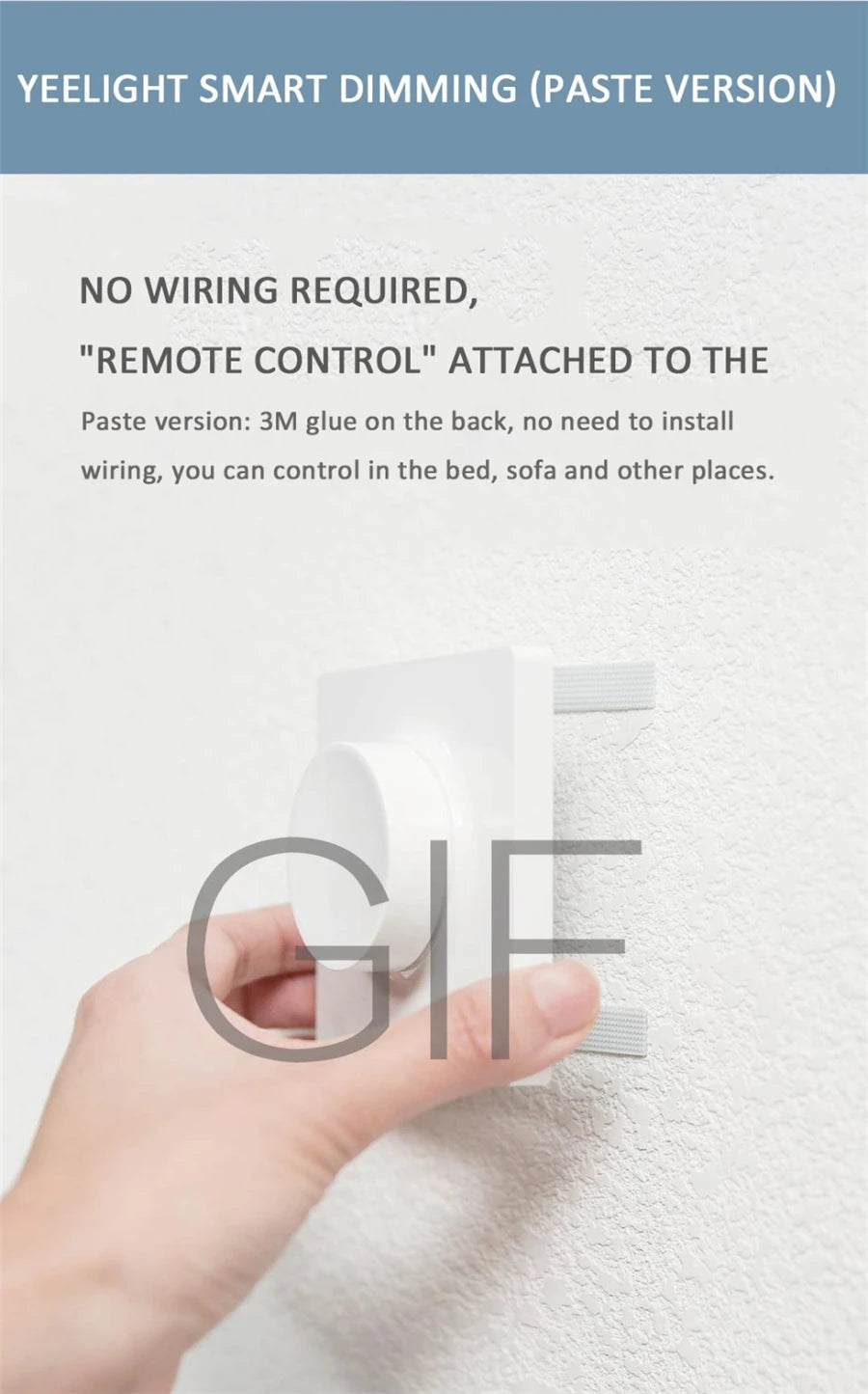 Yeelight Smart Wireless Switch Dimmer Switch Wall Switch Smart Light Remote Control Intelligent adjustment for xiaomi smart home