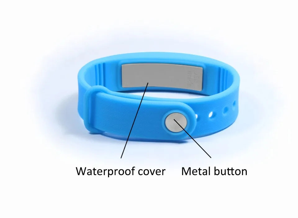 W5Sv Smart Bracelet Vibration Alarm Clock Reminder Sleep Monitoring 24 Hours Pedometer Rechargeable Bracelet