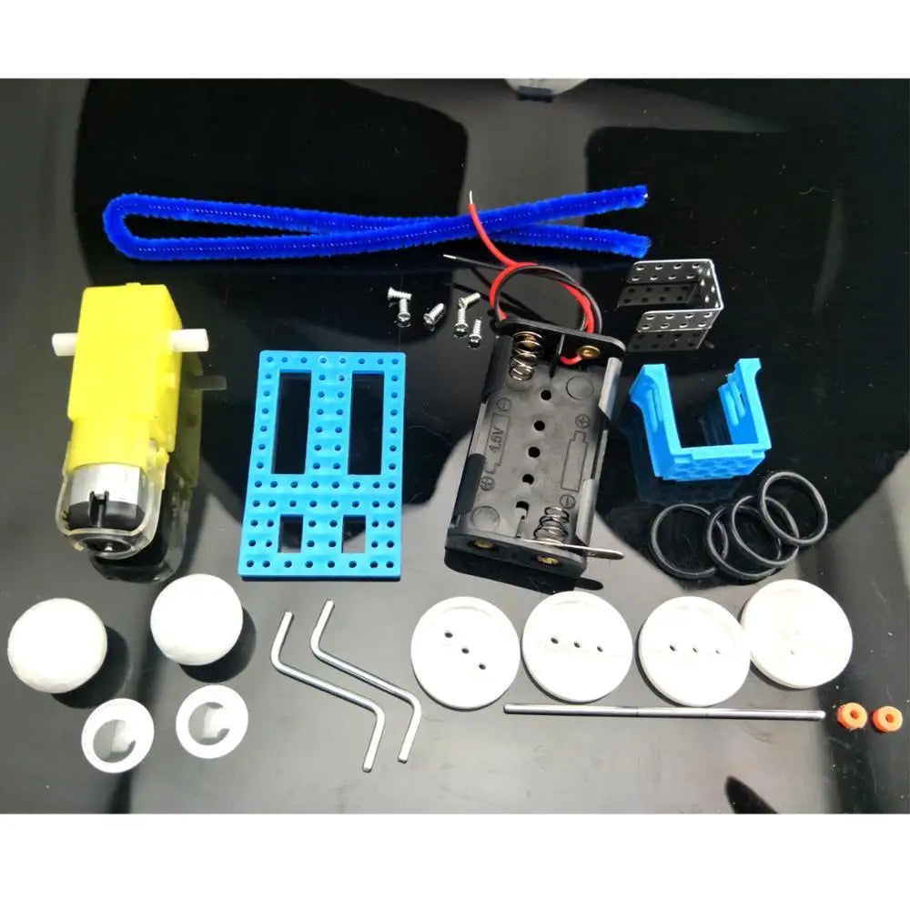 Kids DIY Reptile Robot Electric Wooden Science Experiments Toys for Children Educational Handmade Assemble Toys Boys Girls