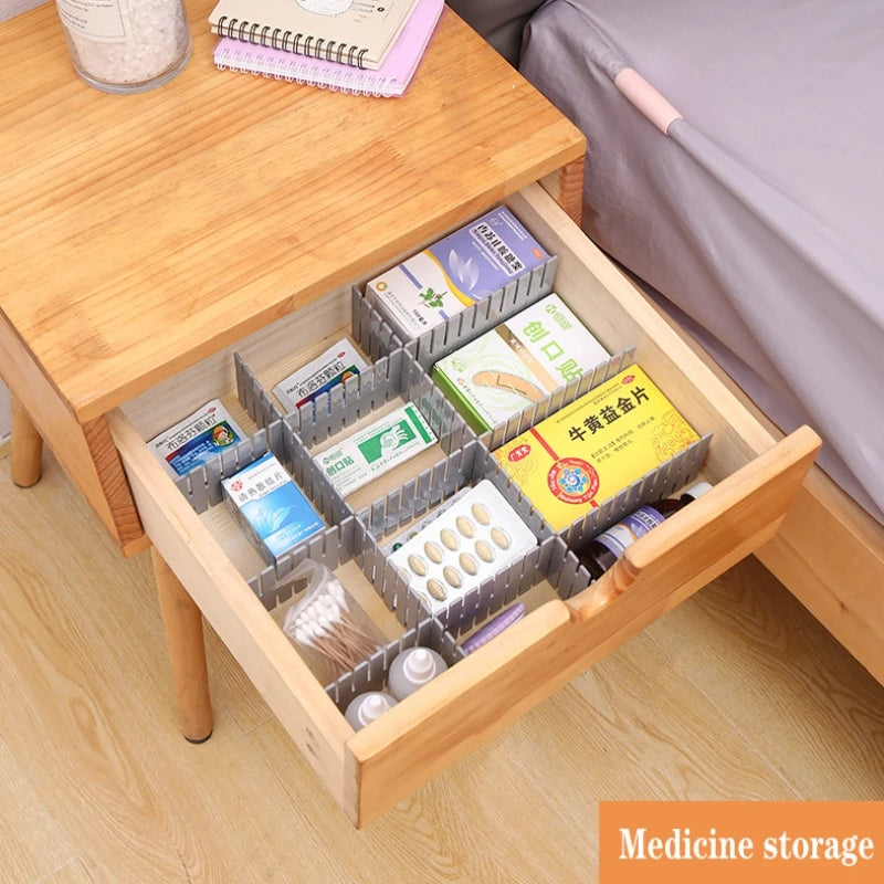 Drawer Organizer Divider Adjustable Household Storage cabinet Combination Partition Underwear Socks Sundries cajones escritorio
