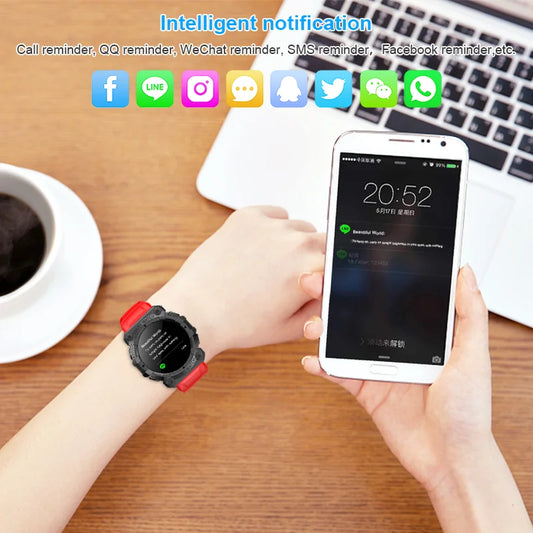 FD68 Smartwatch Fitness Tracker Color Screen Smartwatch FD68 Heart Rate Monitor Fitness Band Smart Watch FD68S