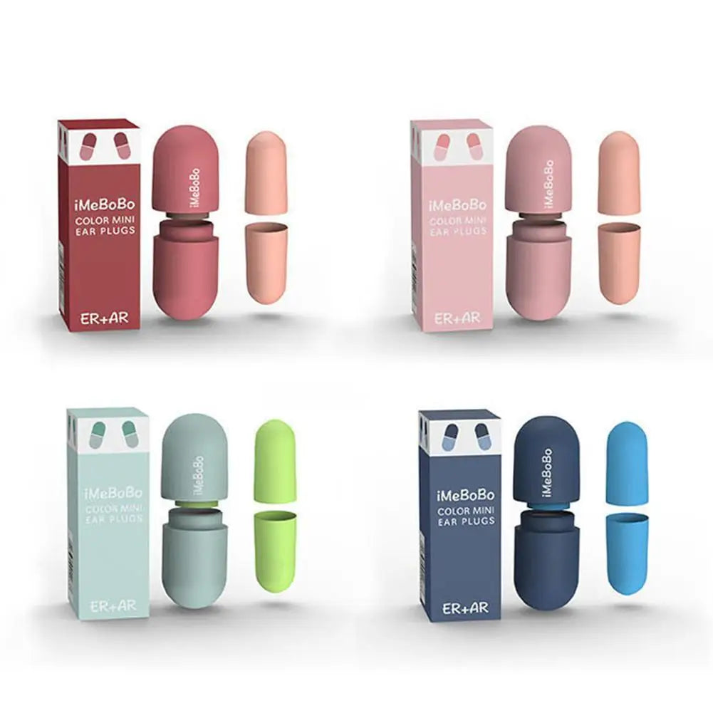 Capsule Ear Plugs Soundproof Earplugs Earplugs For Sleep Special Mute Soft Slow Rebound Anti-Noise Protection Ear Plug