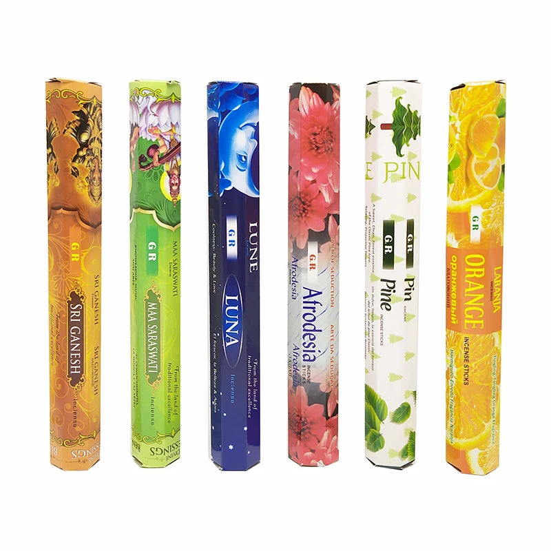 Y Original Indian Incense 20 Sticks Meditation Palo Santo White Sage Incense Room Toilet Deodorization Air Fresh Aromatherapy