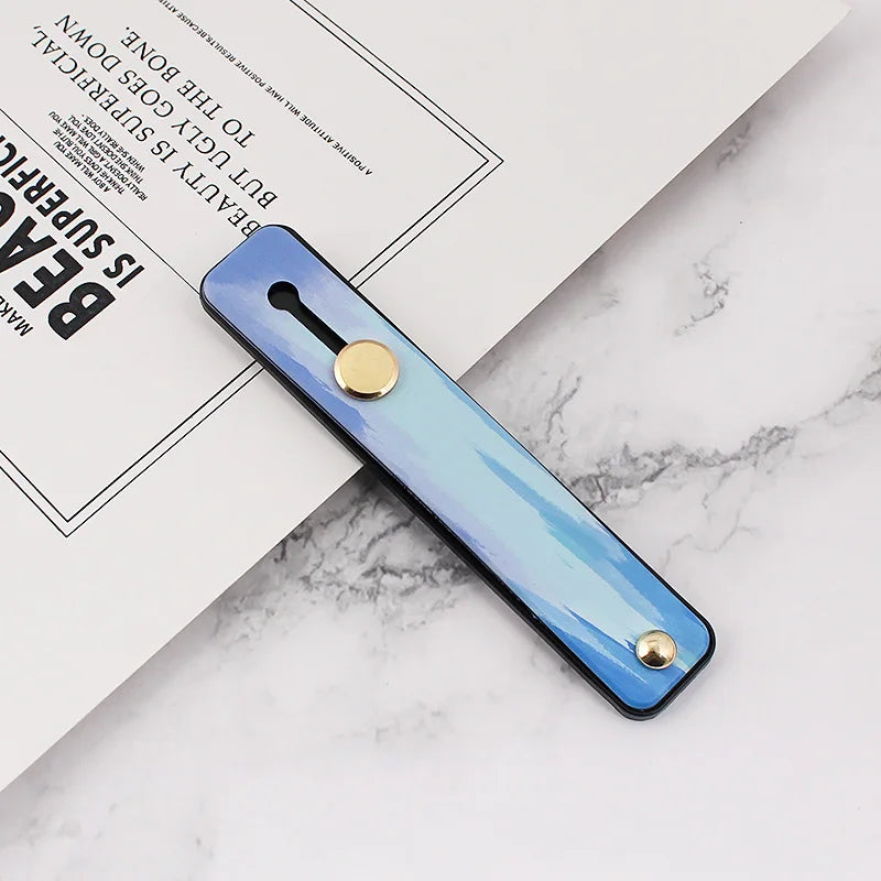 Mobile Phone Bracket Portable Finger Strap Phone Case Stand Finger Ring Grip Holder for Cell Phone Stand for IPhone 12 13 Xiaomi