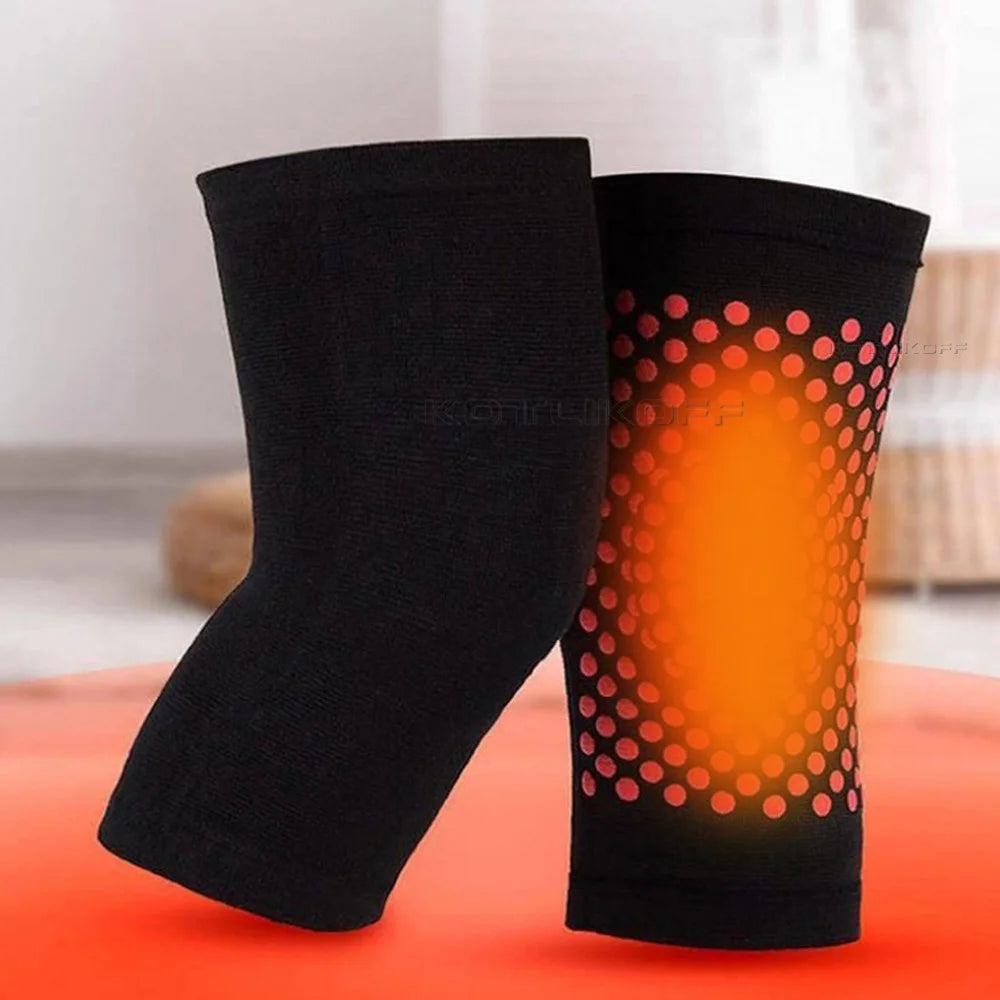 Tourmaline Self Heating Knee Pads Help Warm Support Magnetic Therapy KneePad Pain Relief Arthritis Knee Patella Massage Sleeves