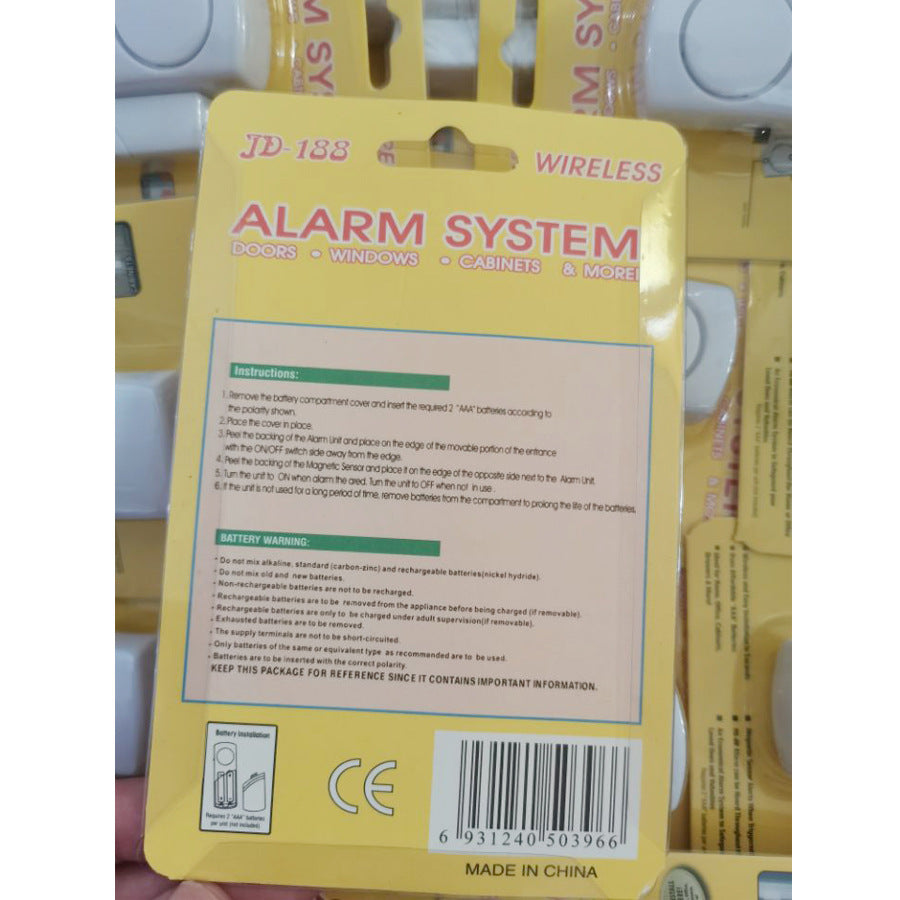 Alarm Door Security Protection Window Wireless Burglar with Magnetic Sensor Home Safety Wireless Longer System 90dB Wholesale